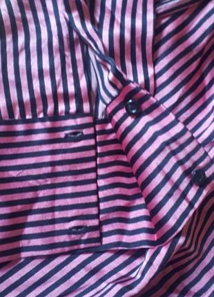 Туника, блуза oversize из натурального индийского шелка.5 фото