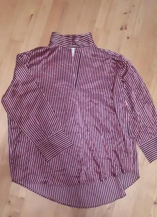Туника, блуза oversize из натурального индийского шелка.2 фото