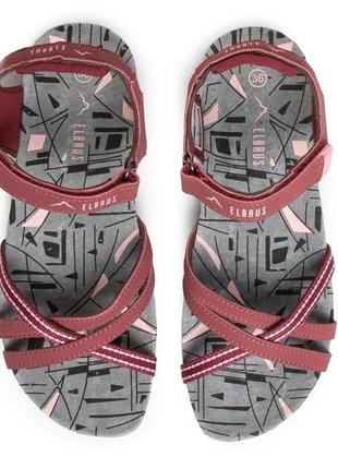 Сандалі жіночі elbrus lavera wmn сherry/wine-grey