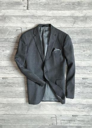 Мужской пиджак шерстяной hugo boss