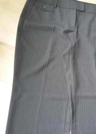 Легкие широкие шикарная посадка костюмные брюки брючины esprit6 фото