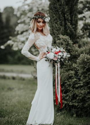 Свадебное платье cristal, размер s1 фото