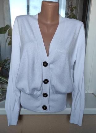 Кардиган. кофта. белая кофта - кардиган.