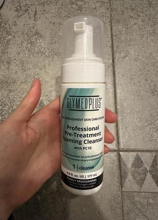 Glymedplus professional pre-treatment foaming cleanser пінка для вмивання