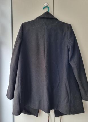 Пальто united collors of benetton, шерстяное пальто, весеннее пальто, пиджак шерсть,6 фото