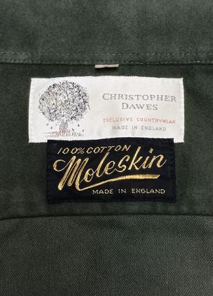 Рубашка овершот мужская christopher dawes moleskin5 фото
