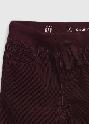 Детские вельветовые брюки gap, 5 лет3 фото