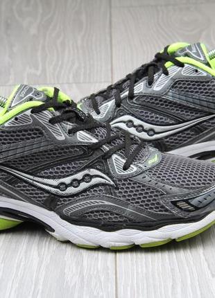 Кроссовки saucony dmni 10 оригинал размер 46 серые беговые для зала