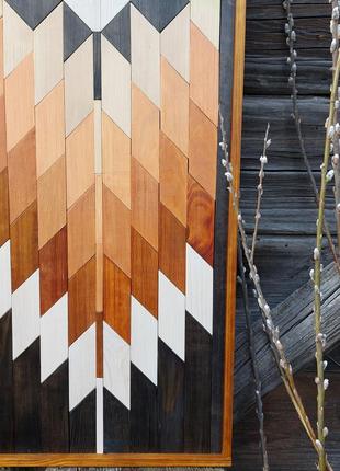 Картина з дерева. етно стиль. гуцульський килим. панно в етностилі5 фото
