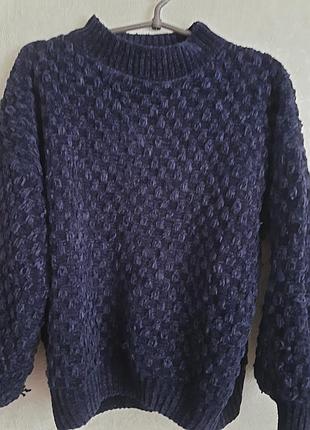 Тепла велюрова кофтинка