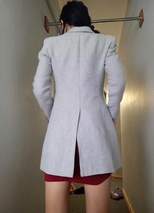 Стильный удлиненный пиджак zara2 фото