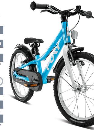 Детский велосипед 2-х колесный 18'' от 5 лет (рост 110 - 130см) puky cyke 18 алюминиевый голубой