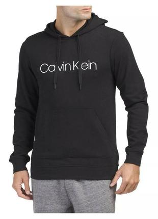 Чоловічий лонгслів із капюшоном calvin klein