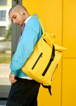 Мужской рюкзак sambag rolltop one желтый3 фото