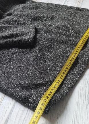 Стильный удлинённый жакет пиджак кардиган текстиль ткань барашек  next6 фото