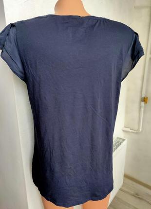 Шовкова блуза, шовкова футболка5 фото