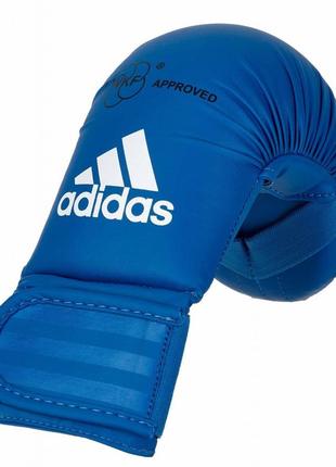 Перчатки для каратэ wkf детские накладки adidas карате для единоборств экипировка защита тренировочные2 фото