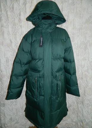 Р. l / 52-54 подовжений пуховик forest green
XS / 42