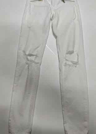 Белые джинсы скинни tally weijl soho для девочки1 фото