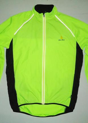 Велокуртка ветровка wolfbike windproof cycling jacket  (xl)