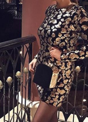 Плаття в пайєтках /сукня  h&m в пайєтках плаття