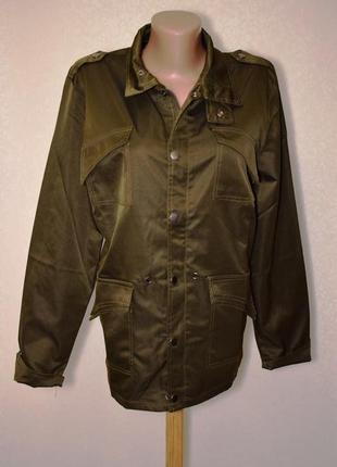 Курточка ветровка цвет хаки, размер xl-xxl