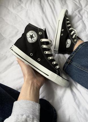 Женские кеди converse chuck taylor all star high black 3.0 36-37-38-39-40