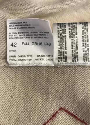Люкс бренд basler шерстяная жилетка с кашемиром нижняя р. 42/xl7 фото
