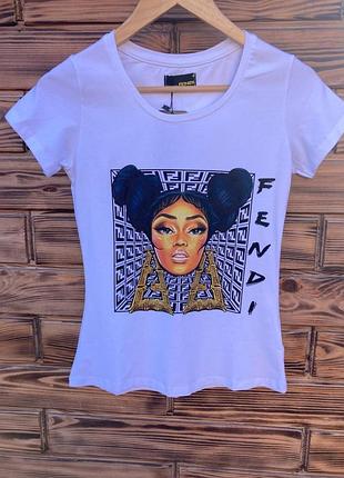 Жіноча біла футболка туреччина