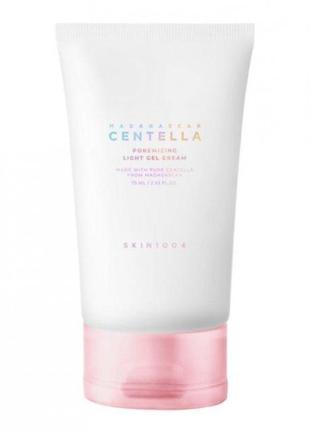 Легкий гель-крем для сужения пор skin1004 madagascar centella poremizing light gel cream 75 мл