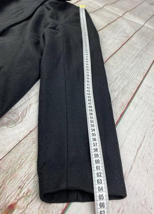 Стильное женское лаконичное демисезонное демисезонное пальто блейзер черное oversize весна-осень изна10 фото