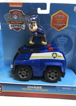 Спасательный автомобиль paw patrol с водителем гонщик4 фото