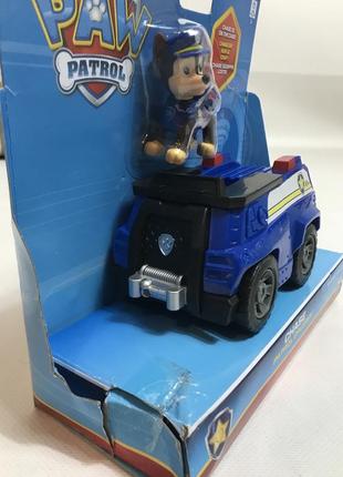 Спасательный автомобиль paw patrol с водителем гонщик5 фото