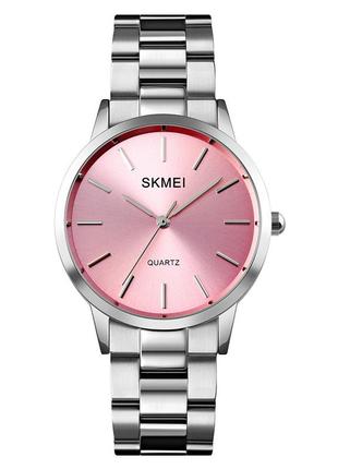 Женские часы skmei 1694pk pink наручные кварцевые