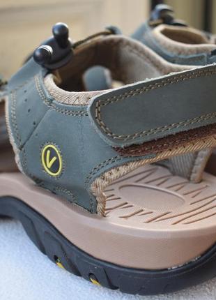 Кожаные треккинговые кроссовки кросовки летние туфли мокасины р. 47 30,2 см fashion9 фото