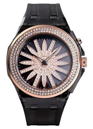 Жіночий годинник skmei 1536 black-cuprum наручний кварцевий