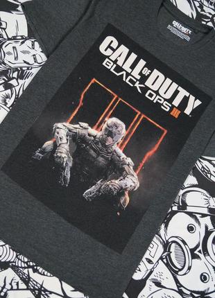 Футболка для геймера с принтом из игры call of duty black ops iii