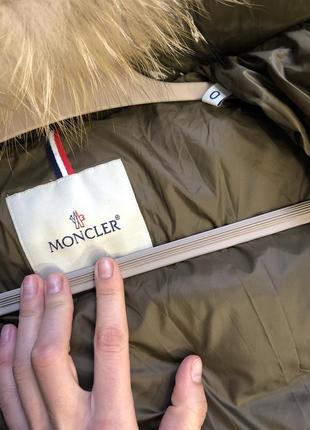 Куртка пуховик монклер moncler бренд5 фото