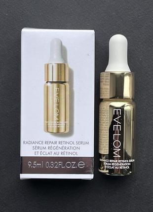 Восстанавливающая сыворотка с ретинолом для сияния кожи лица eve lom radiance repair...