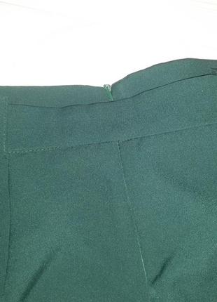 Зеленая юбочка с пуговками р.42-445 фото