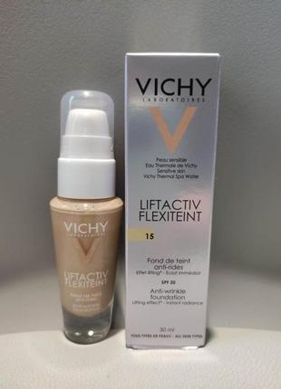 Vichy liftactiv flexiteint anti-wrinkle foundation тональное средство.