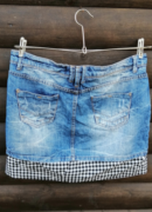 Джинсова спідниця,  джинсовая юбка2 фото