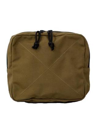 Подсумок под патроны россыпью molle. подсумок утилитарный стохід 21х20х6,5 см койот