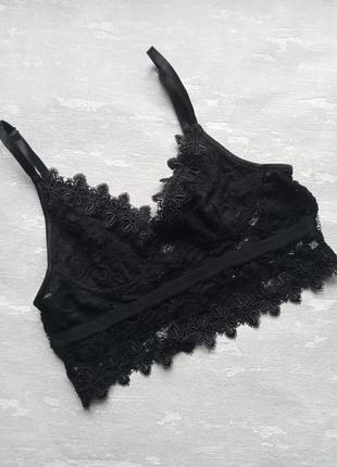 🌷🌷 нереальної краси і якості чорний ажурний бра бралет бюстгальтер