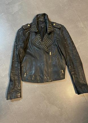 Куртка косуха натуральна шкіра