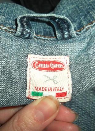 Шикарная джинсовая куртка италия5 фото