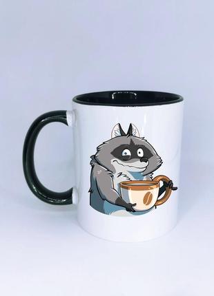 Чашка єнот 🦝
