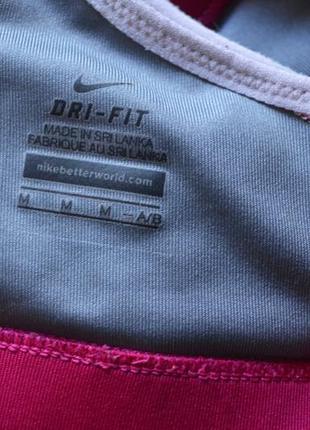 Nike ® dri-fit  спортивный топ  размер м3 фото