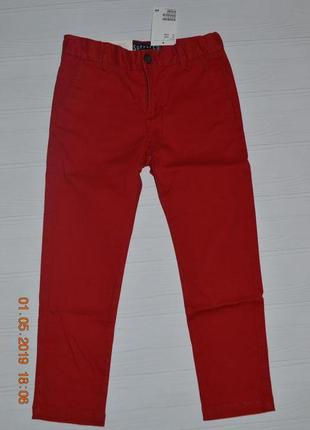Нові брюки чінос h&m розм. 4-5 р./110 і 5-6 р./116