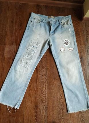 Укорочені джинси new look